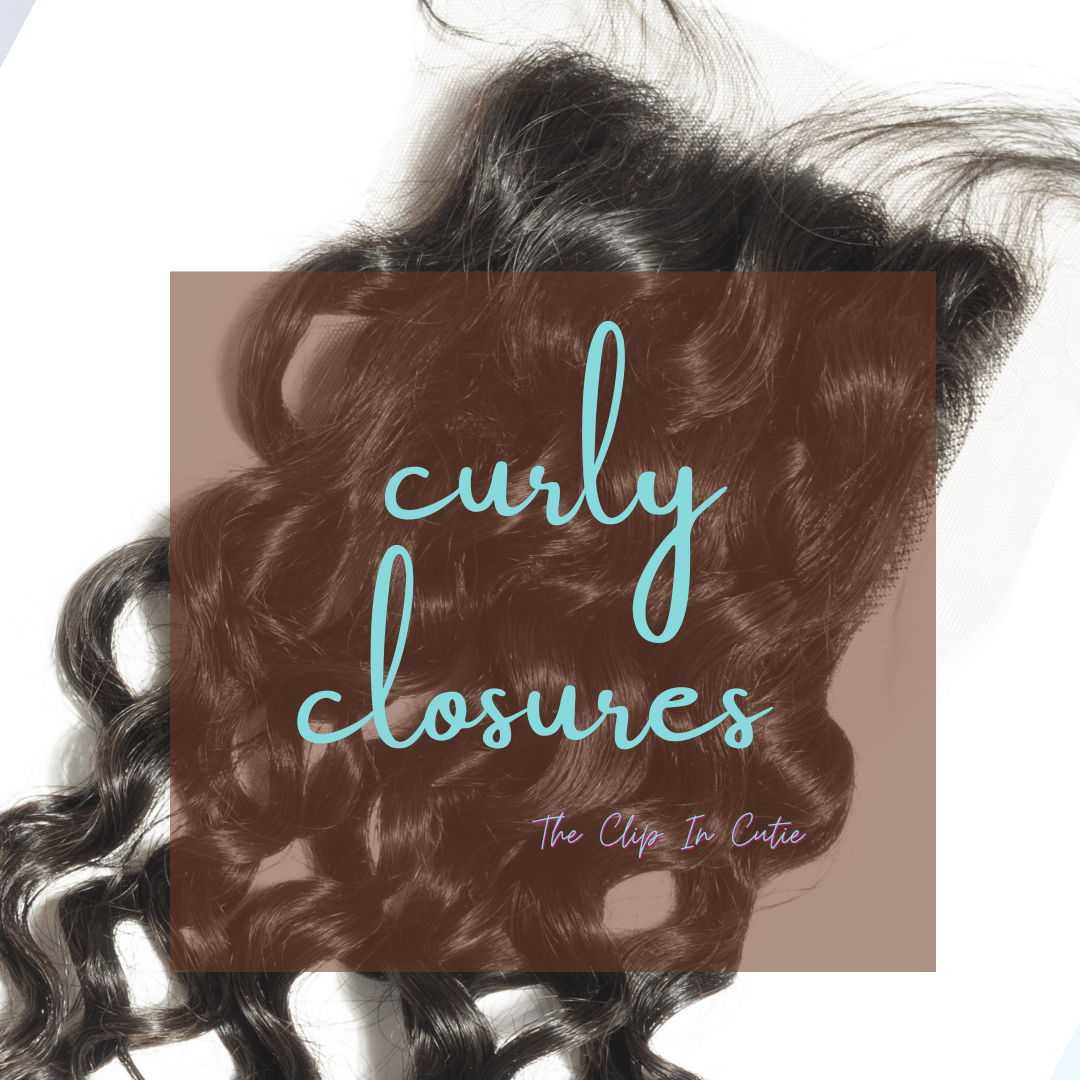 5x5 HD Lace Curly Chic Closures - The Clip In Cutie