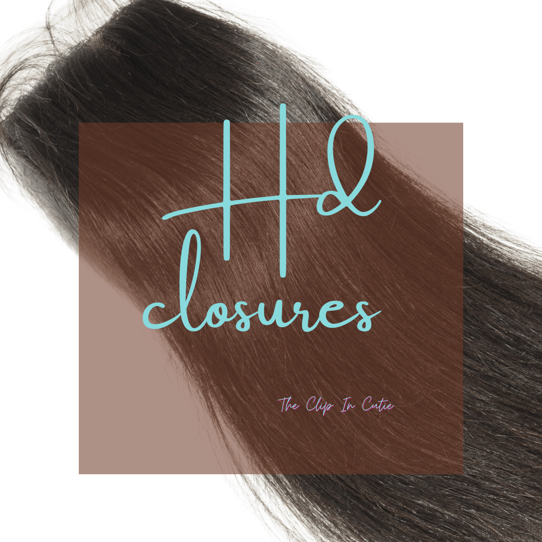 5x5 HD Lace Regal Straight Closures - The Clip In Cutie