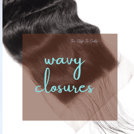 5x5 HD Lace Wavy Elegance Closure - The Clip In Cutie