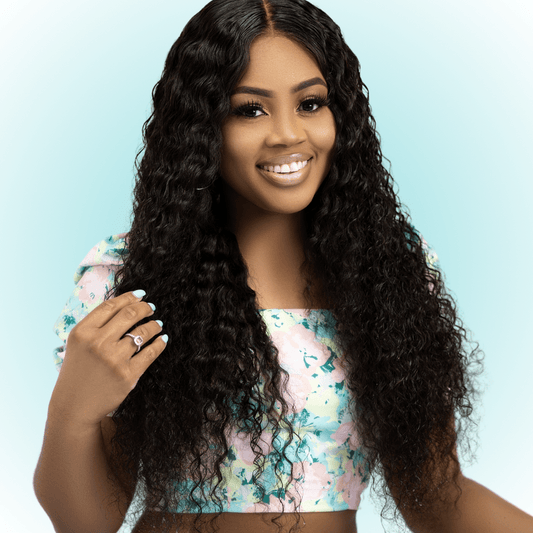 Curly Cutie Seamless Clip Ins - The Clip In Cutie