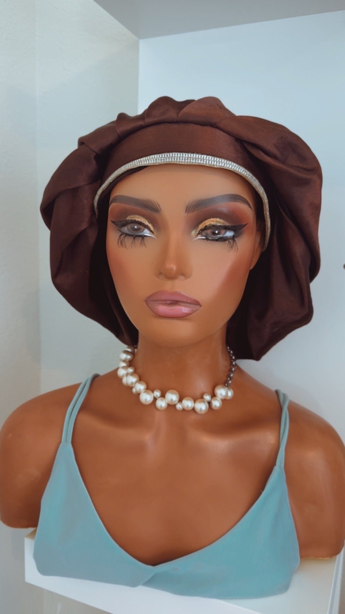 Cutie Chocolate Bronze Bonnet - The Clip In Cutie