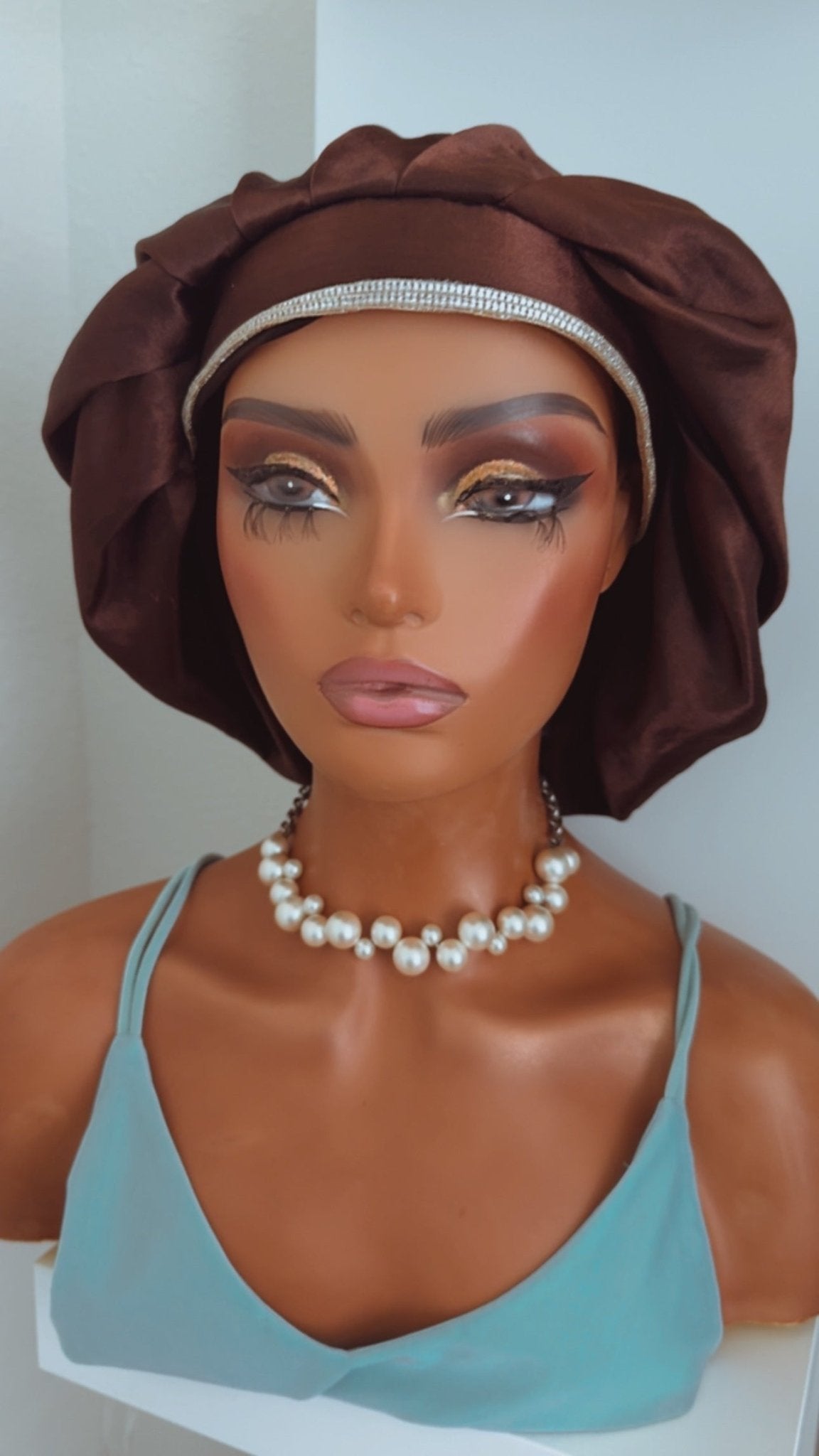 Cutie Chocolate Bronze Bonnet - The Clip In Cutie