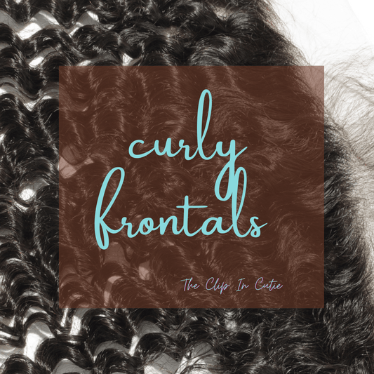13x6 HD Curly Chic Frontals - The Clip In Cutie