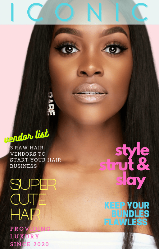 RAW HAIR VENDOR E - Book - The Clip In Cutie