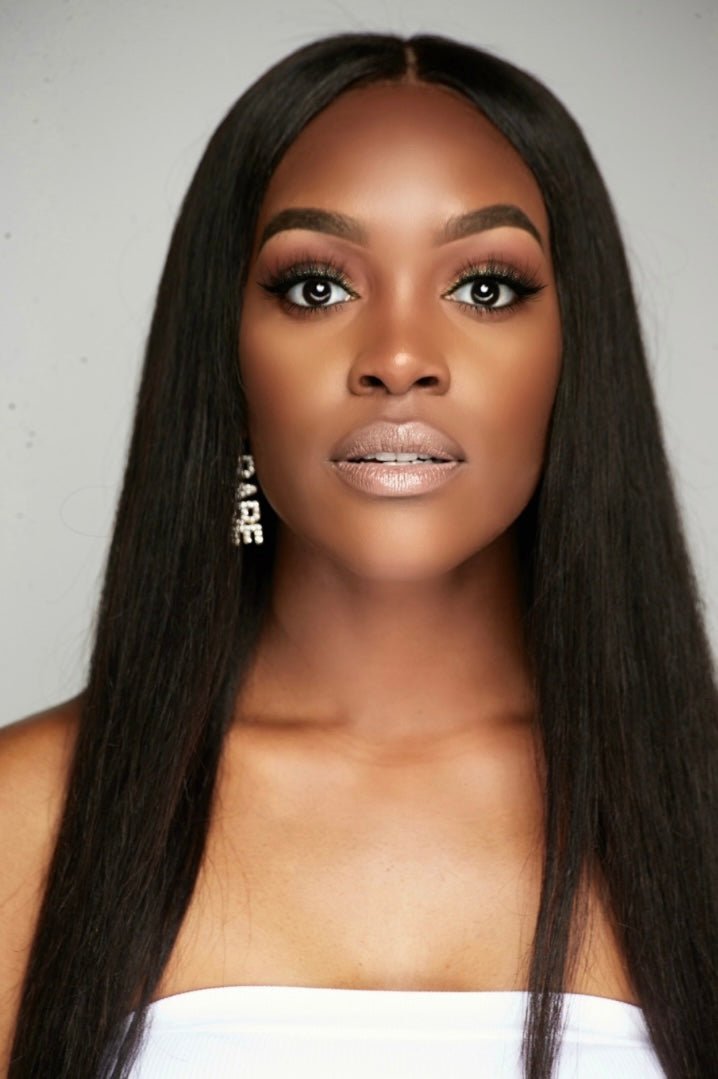 Silk Press Straight Seamless Clip Ins - The Clip In Cutie